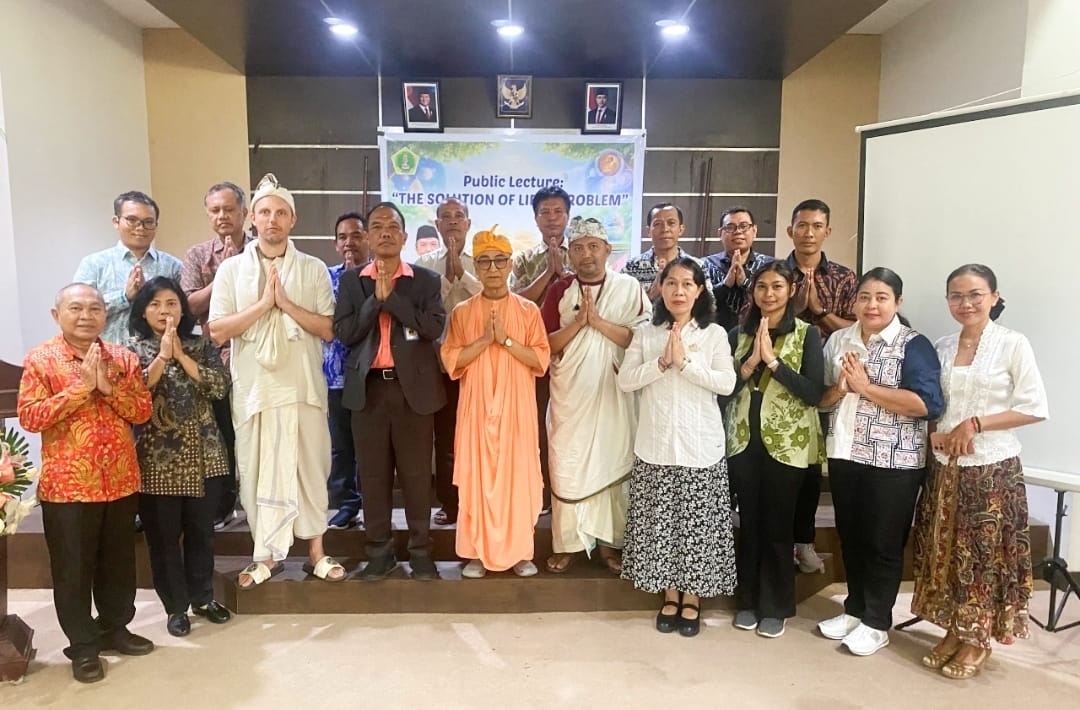 SPIRITUAL INSIGHTS FOR MODERN LIFE HIGHLIGHT PUBLIC LECTURE AT IAHN GDE PUDJA MATARAM