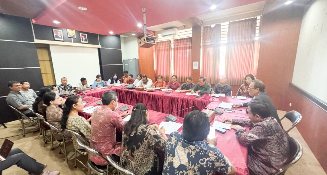 IAHN GDE PUDJA MATARAM RECTOR CHAIRS COORDINATION MEETING FOR GREEN DHARMA INITIATIVE