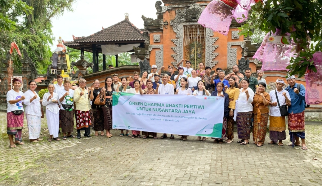 IAHN GDE PUDJA MATARAM STRENGTHENS ECOTHEOLOGICAL COMMITMENT THROUGH “GREEN DHARMA” MOVEMENT.