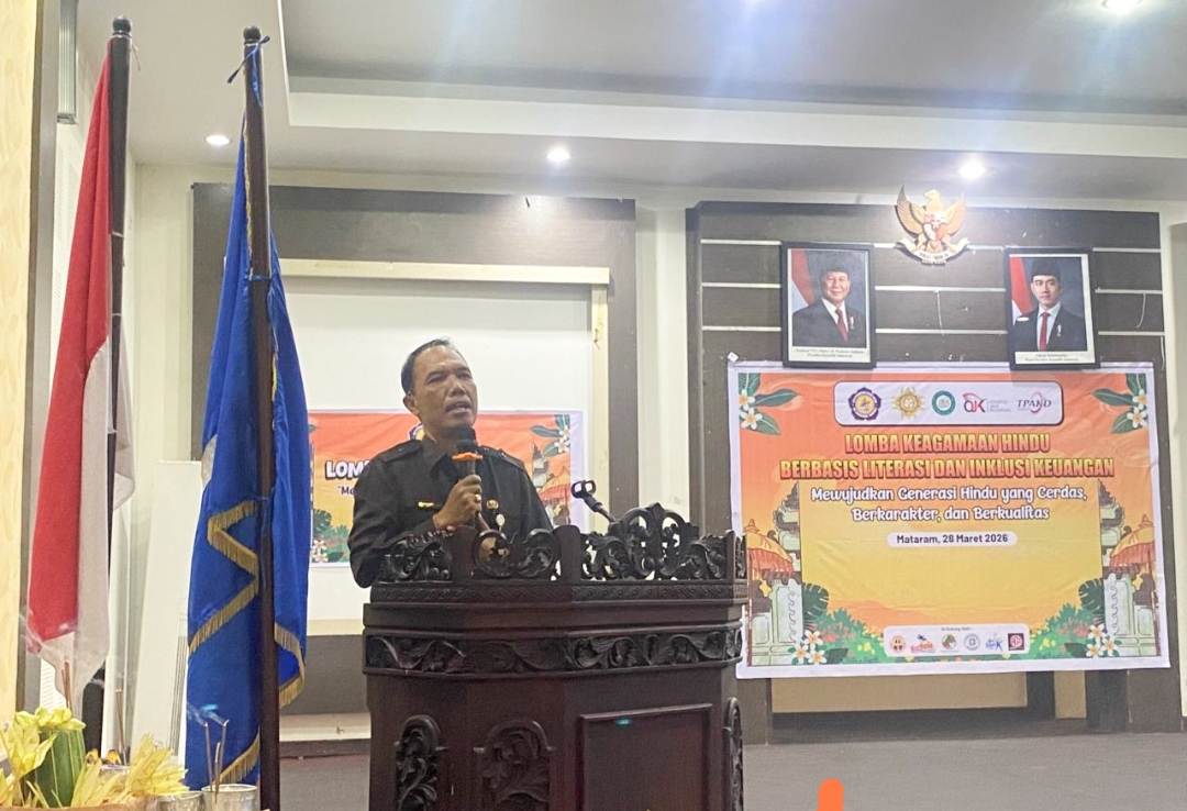 RECTOR OF IAHN GDE PUDJA MATARAM ENCOURAGES YOUTH DEVELOPMENT AT HINDU RELIGIOUS COMPETITION 2026