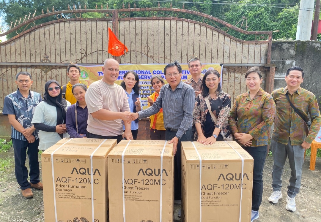 KOLABORASI INTERNASIONAL PASCASARJANA IAHN GDE PUDJA MATARAM HADIRKAN LUARAN NYATA BAGI SHELTER HEWAN DI LOMBOK