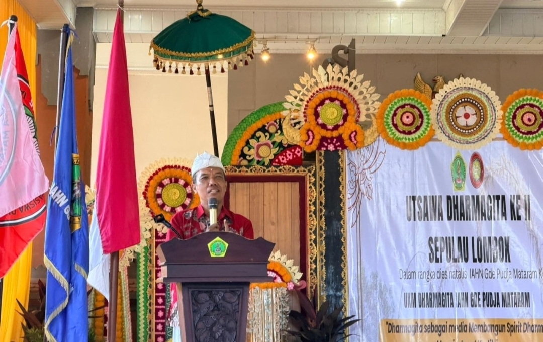 IAHN GDE PUDJA MATARAM GELAR UTSAWA DHARMAGITA KE-2 SE- PULAU  LOMBOK : I64 PESERTA SIAP BERKOMPETISI