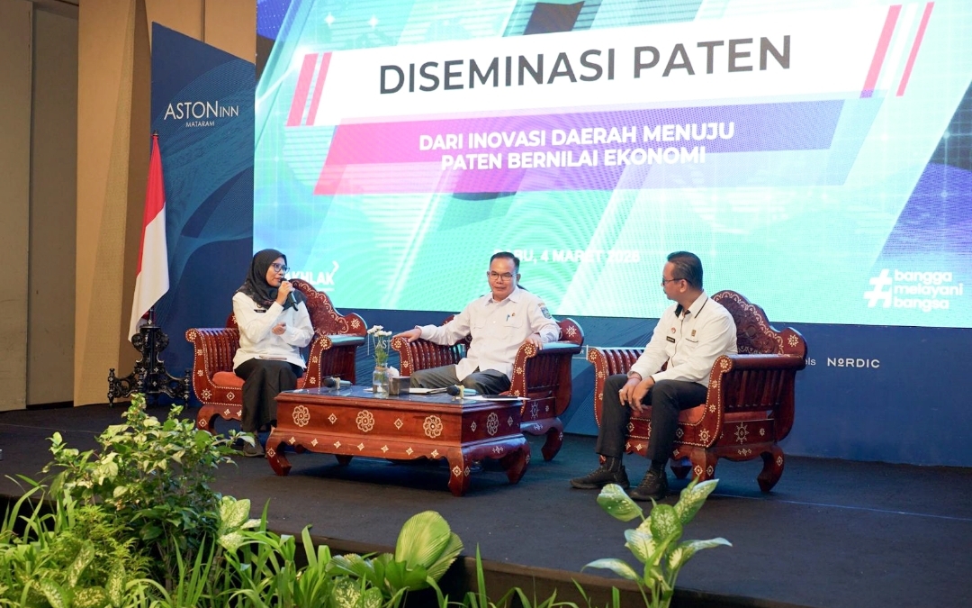 LPPM IAHN GDE PUDJA MATARAM HADIRI DISEMINASI PATEN KANWIL KEMENKUM NTB, DORONG INOVASI DAERAH MENUJU PATEN BERNILAI EKONOMI